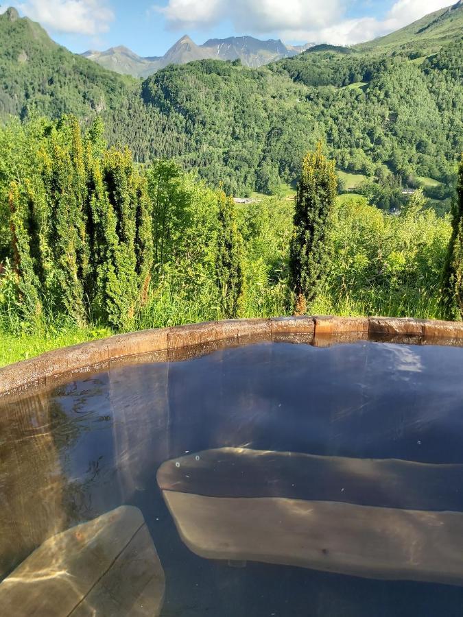 Gite Le Couraduque Avec Bain Nordique En Pleine Montagne Arrens-Marsous Exteriör bild